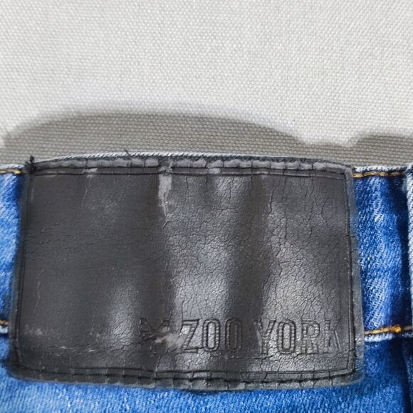 Zoo York stretch slim jeans men's size 34 denim blue colour - Picture 6 of 15